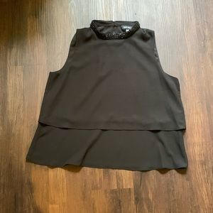 Black dressy tank top